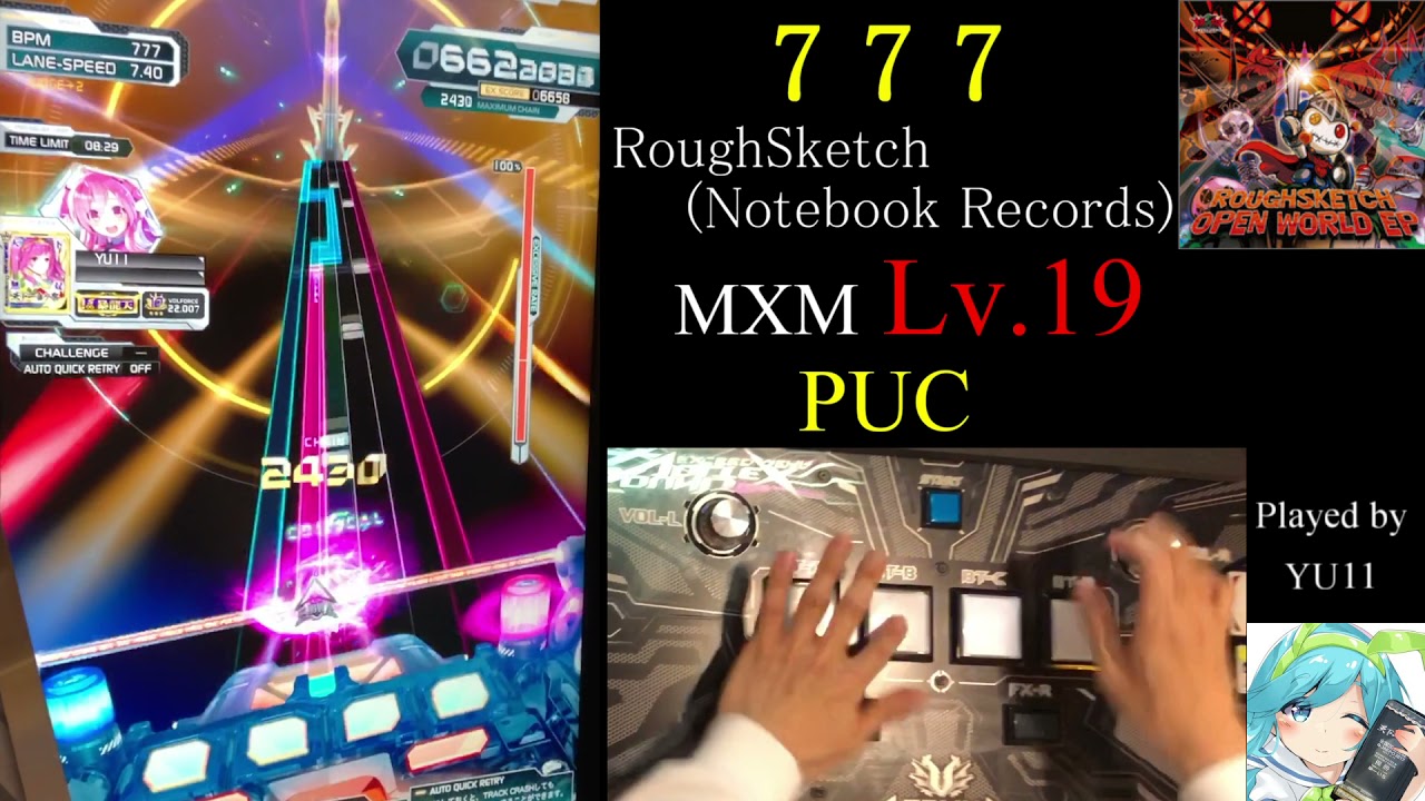 【SDVX VI】 777 (MXM) PUC 手元付き