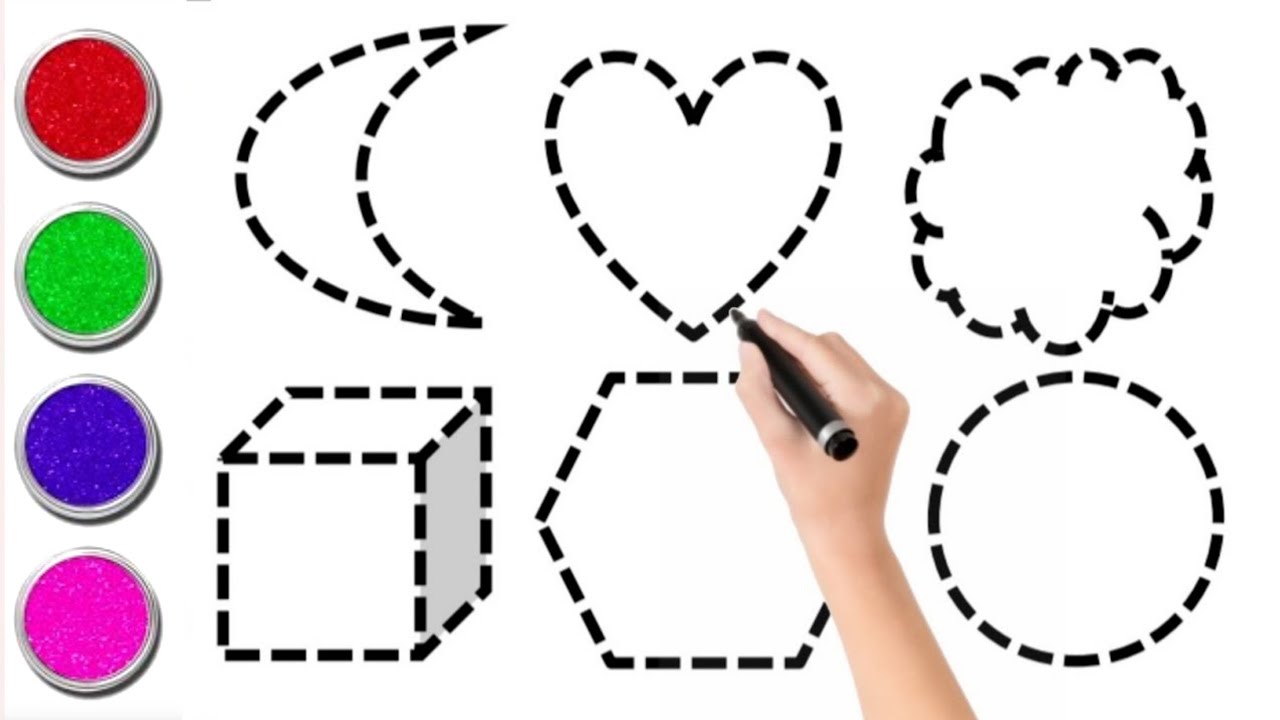 2D Shapes Song for Kids |Learn with Music & Colors |Preschool Learning Time || education video 