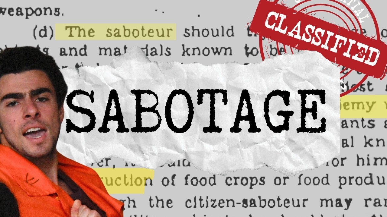The CIA's Declassified Manual for Saboteurs