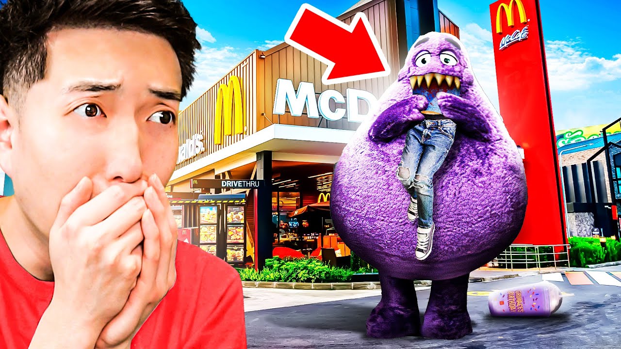 REACTING TO GRIMACE SHAKE TIKTOKS.. *CURSED*