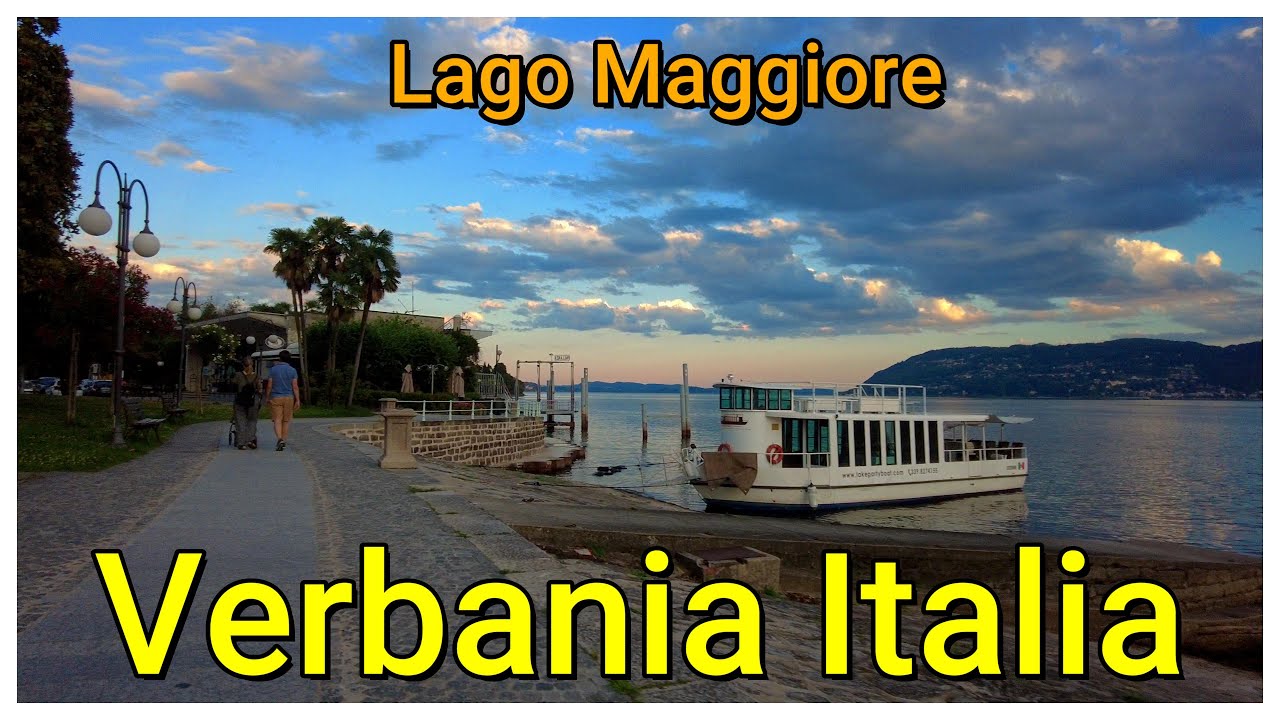 VERBANIA - ITALIA  Lago Maggiore - Walk in Verbania Pallanza