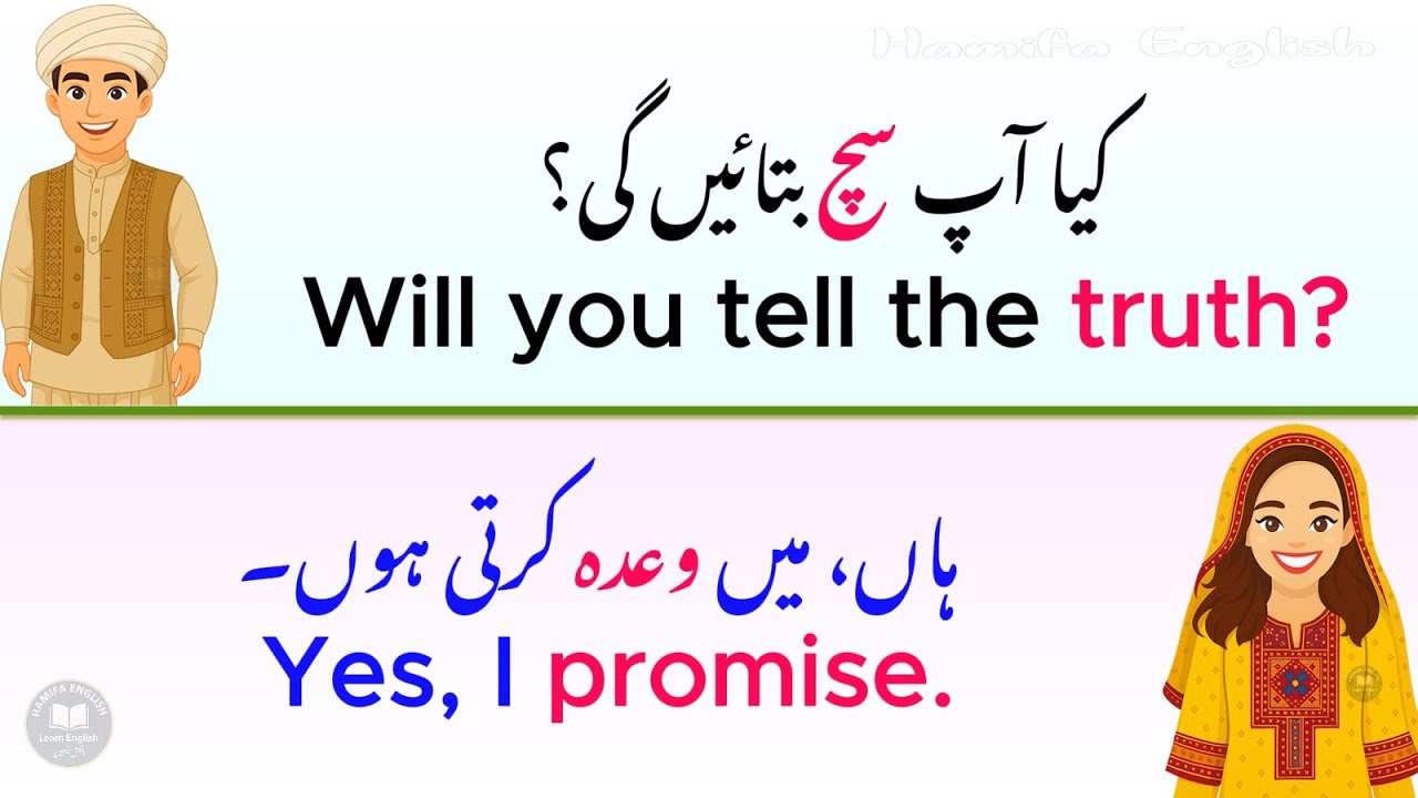 Speak Fluent English from Urdu - Easy Daily Practice Video – Urdu to English