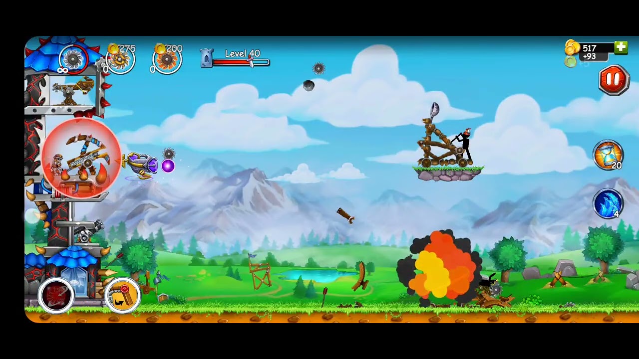   Playing catapult 2 rodom things 