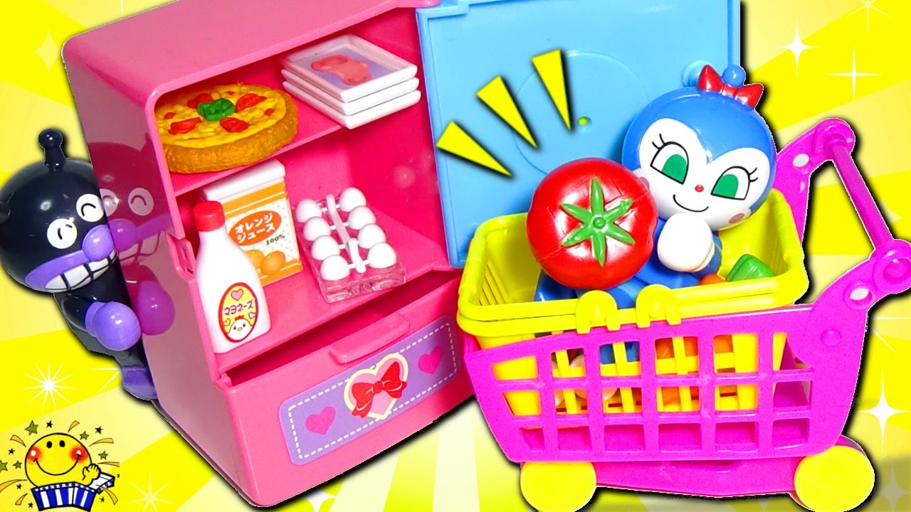 冷蔵庫が空っぽ⁉︎ショッピングカートでお買い物にいこう！