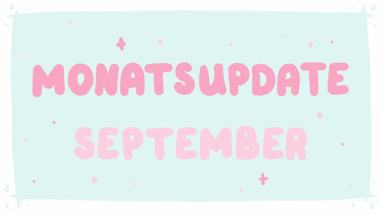 Monatsupdate September 2025 ☀️🪡 | Flosstube Deutsch | Stickjunkies | Kreuzstich