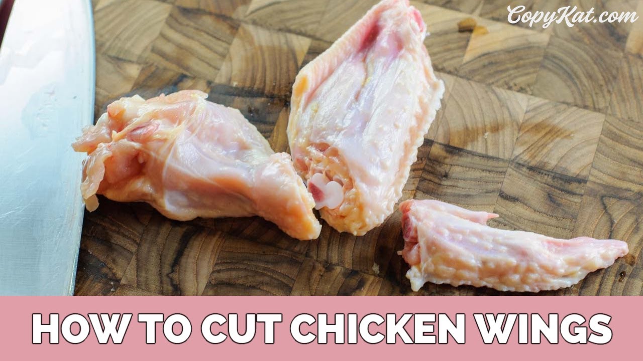 How to Cut Chicken Wings for Hot Wings