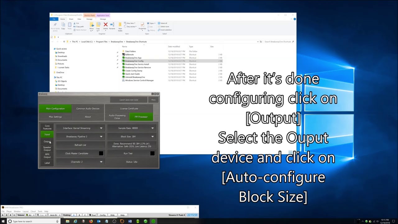 BreakawayOne FM core - how to enable & configure
