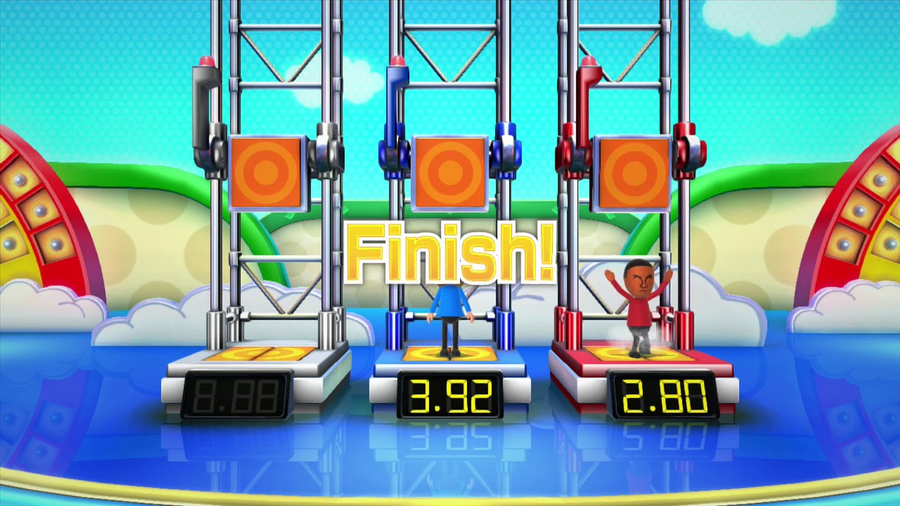 Wii Party U-GamePad Island(2p-Multi.Controllers) in 11:30