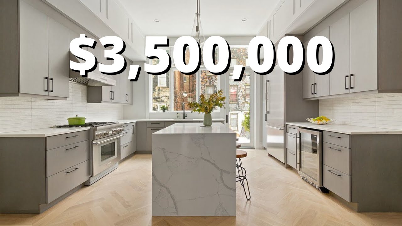 Inside a $3.5 Million Park Slope, NYC Townhouse | Brand-new Construction, Two-family