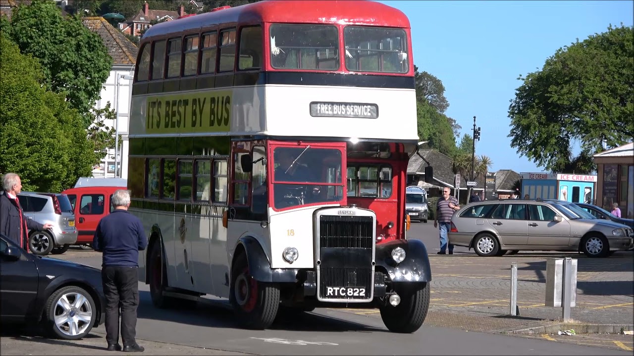 CLASSIC BUSES, STEAM TRAINS AND A RIDE TO PORLOCK WEIR 13 MAY 2018 Part 1