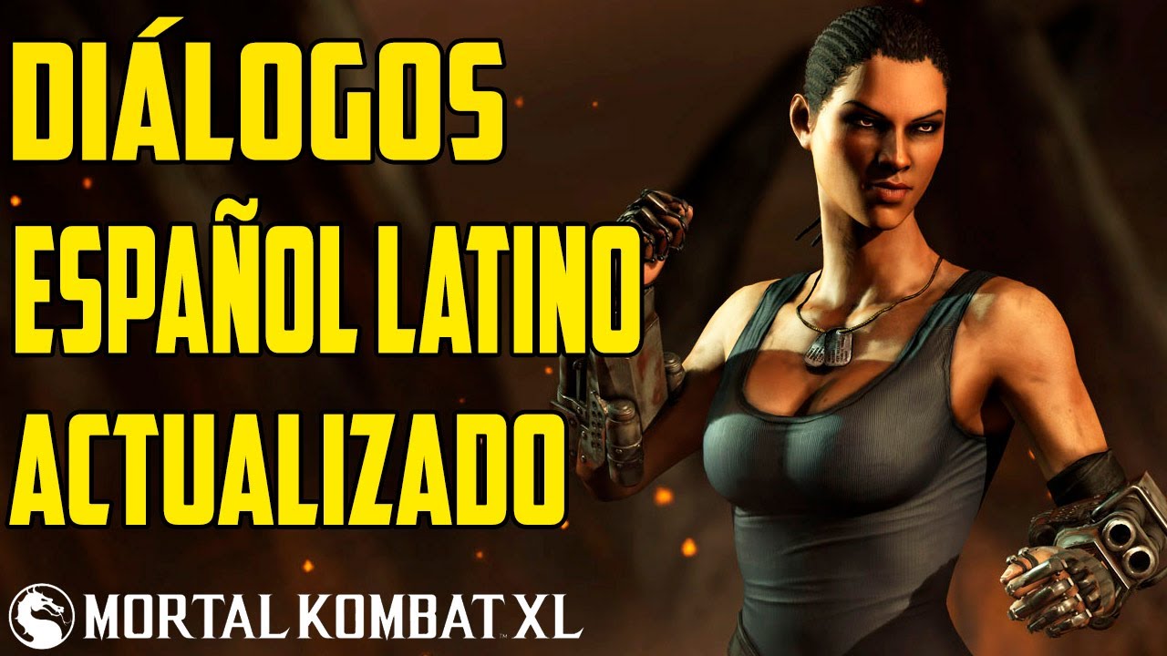 Mortal Kombat XL | Diálogos de Jacqui Briggs en Español Latino | Actualizado |
