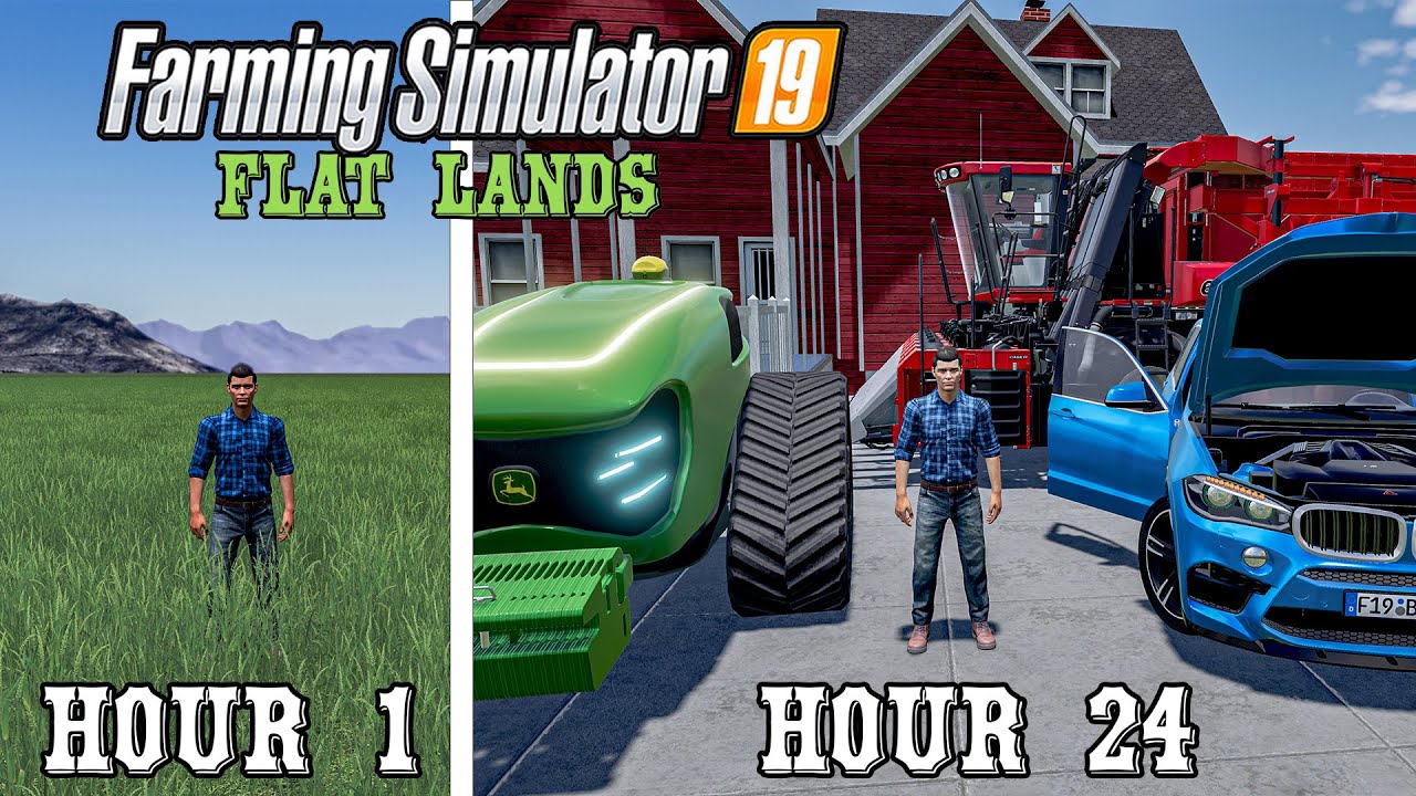 I Spent 24 Hours in Completely Flat Map With 0$... Here's What Happened