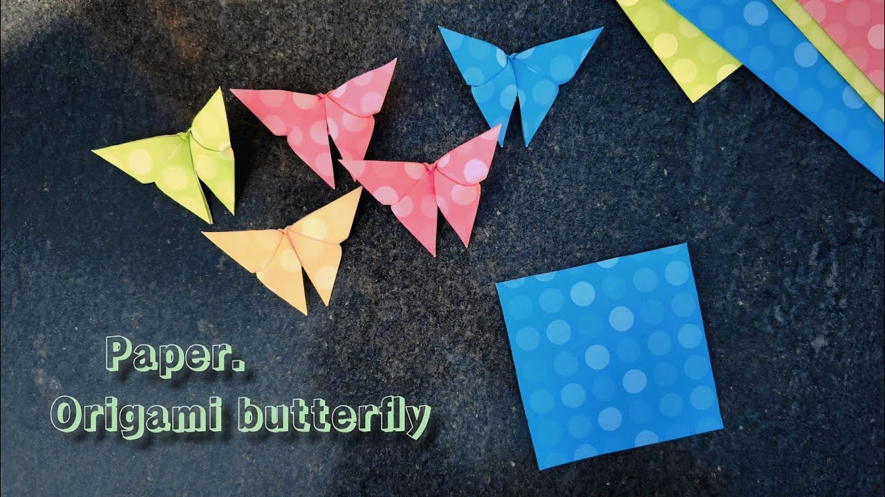 Paper butterfly 🦋 ।। पेपर की आसान तरीके से बनाए तितली (butterfly) How to make a paper butterfly ।।