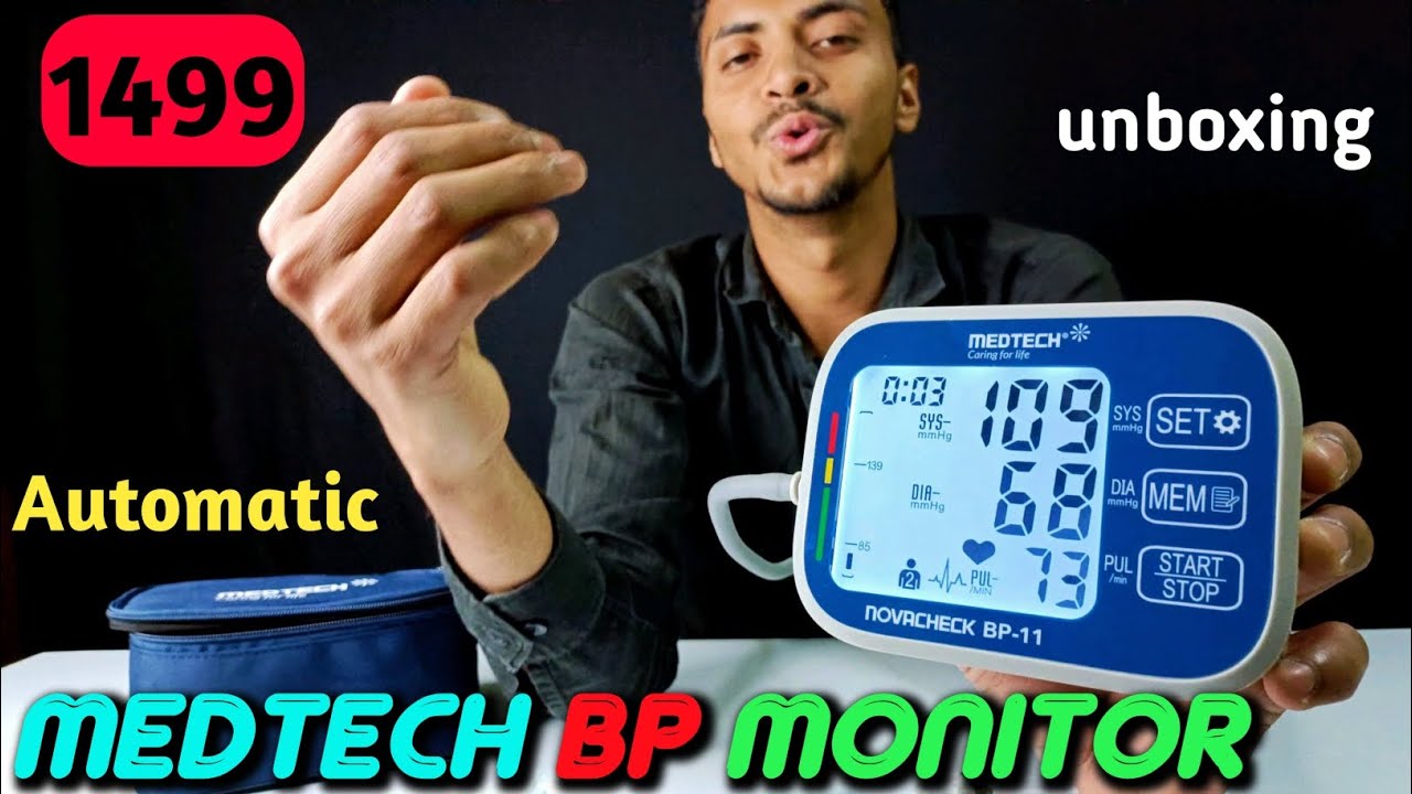 Automatic Blood Pressure Monitor Unboxing and review | Sallu Tech