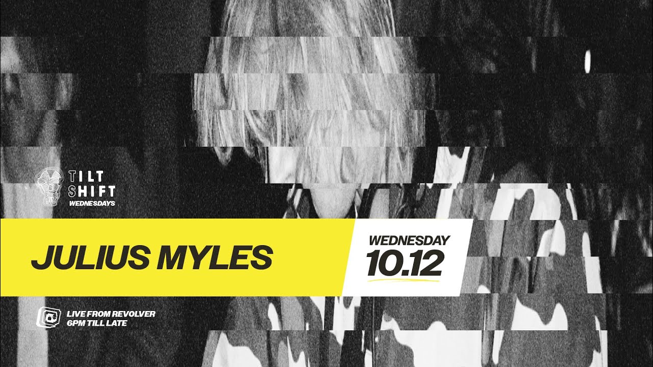 Julius Myles | Deep Soulful House & Groove Disco | Tilt Shift @ Rev's 10th Dec 2025