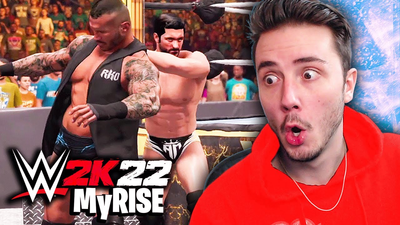 Making My WWE Debut Like This!! (WWE 2K22 MyRISE)