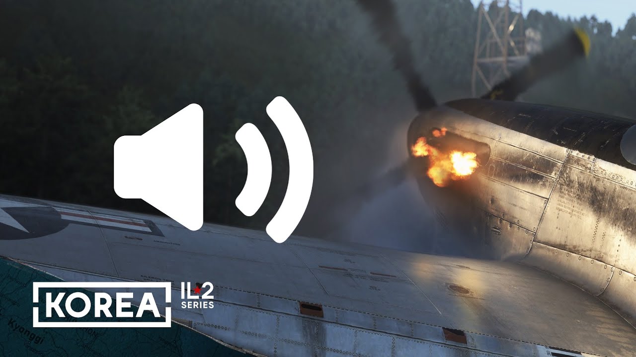 Korea. IL2 Series: Engine Sounds #aircraft #engine #sound #koreanwar #jet #mustang #shootingstar