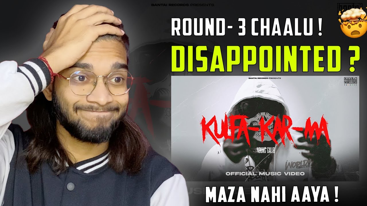 YOUNG GALIB - KULFA-KAR-MA 🤯😔| REACTION | KALAMZONE