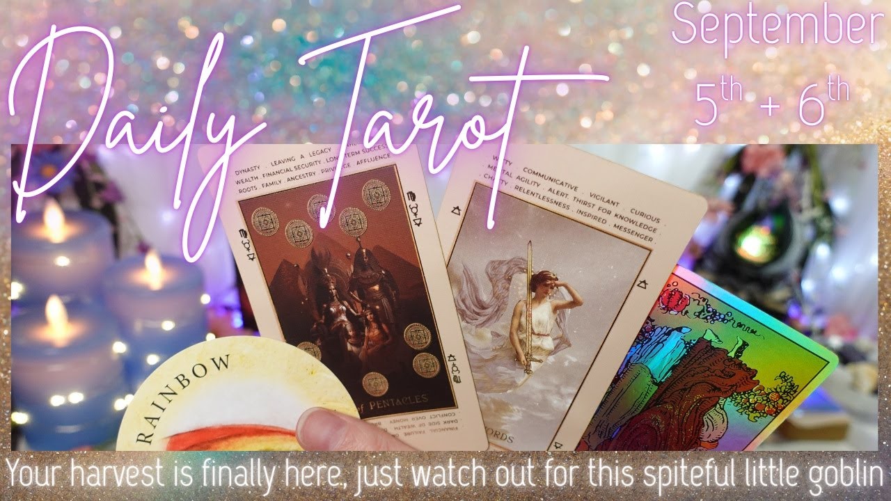 Daily Tarot 🔮 Finally! Your Pot Of Gold At The End Of The Rainbow...! ~ September Tarot 2025