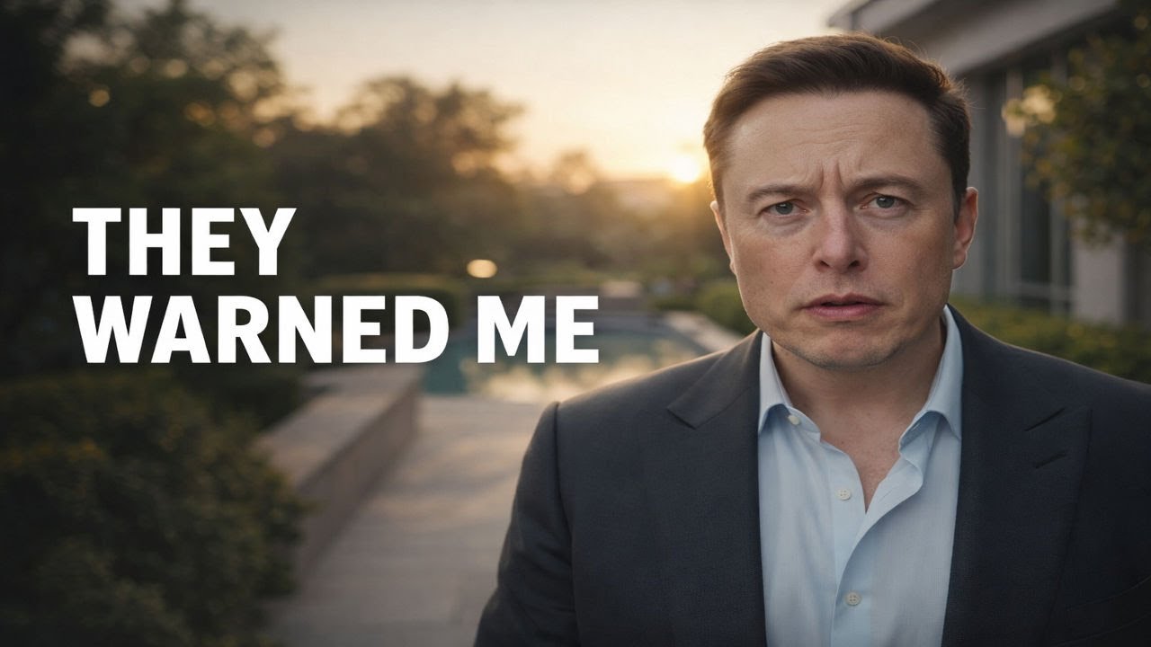 "My Family Warned Me About You… And I Wish I'd Listened Sooner" – Elon Musk
