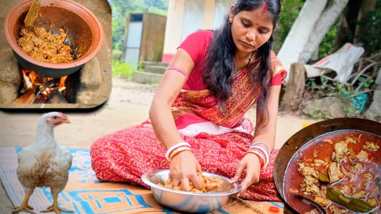 Mitti Ke Bartan Me Bana Aisa Chicken Curry Jo Dil Jeet Le | Village Style Marinated Chicken Recipe