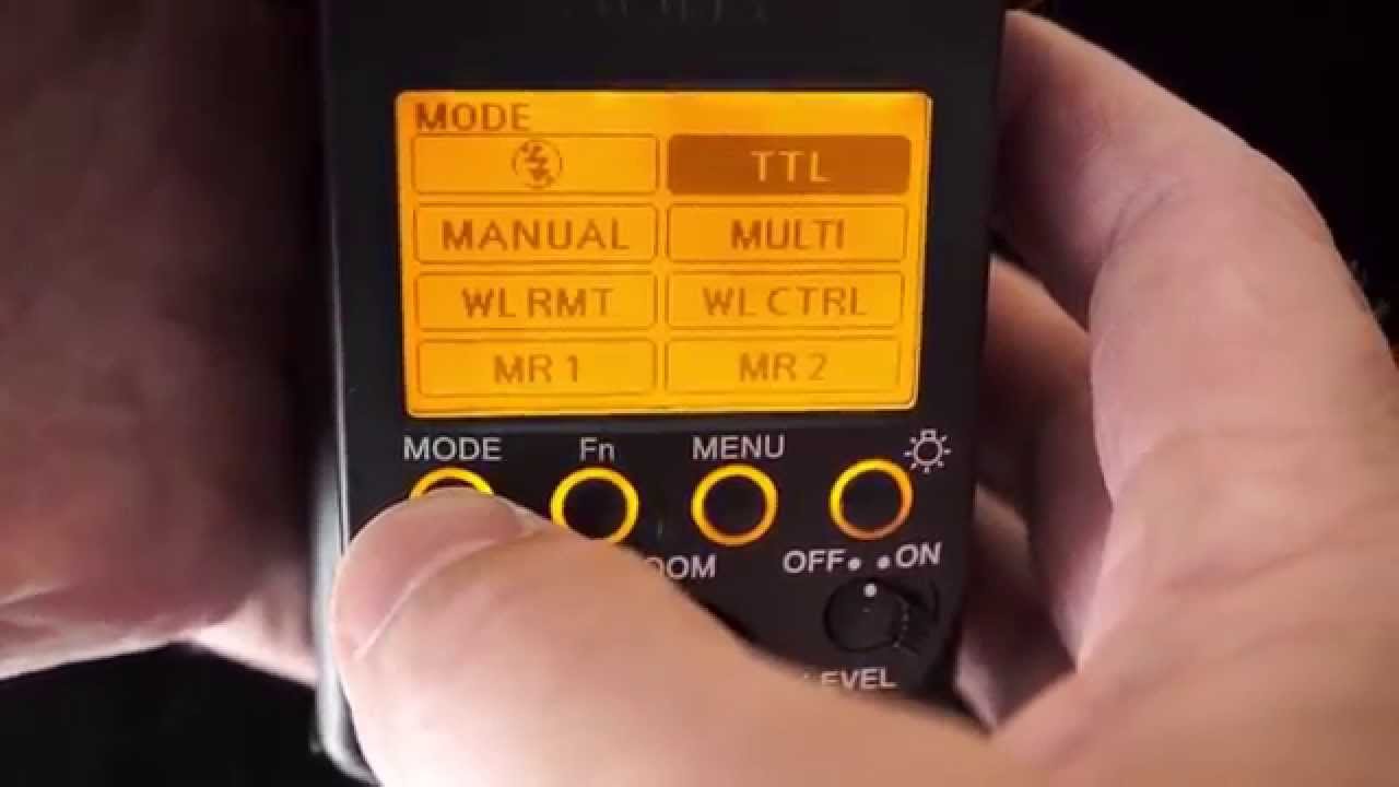Sony Alpha Tutorial - Setting up a Sony Flash as the Wireless Remote