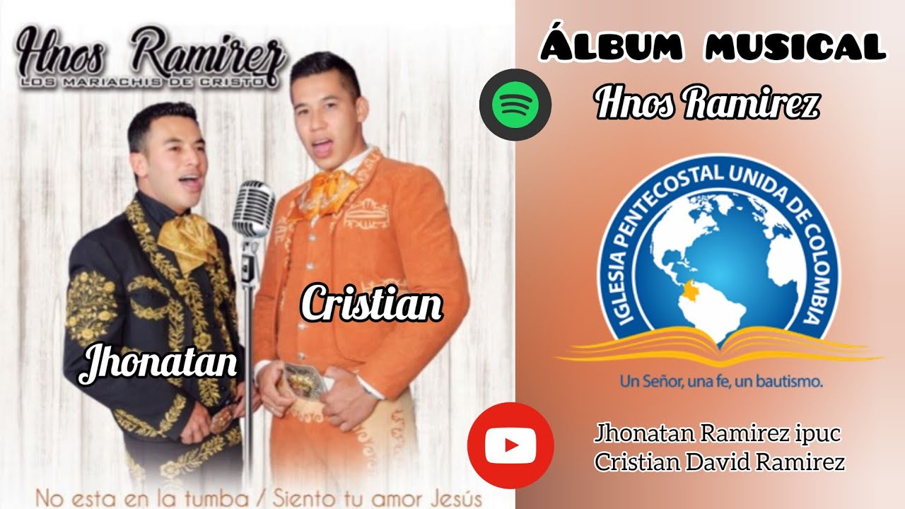 ÁLBUM 🎶 Hnos Ramírez ❤ Música Cristiana (Baladas-Rancheras-Boleros) 🔊 PISTAS 📢