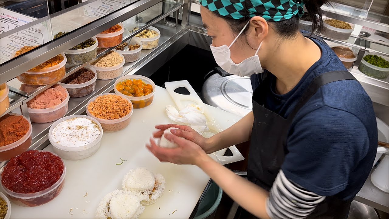 【開店即満席！】１時間待ちおにぎり専門店ぼんご！朝の４時間の仕込みに密着 |Rice ball specialty restaurant with an hour-long  wait!