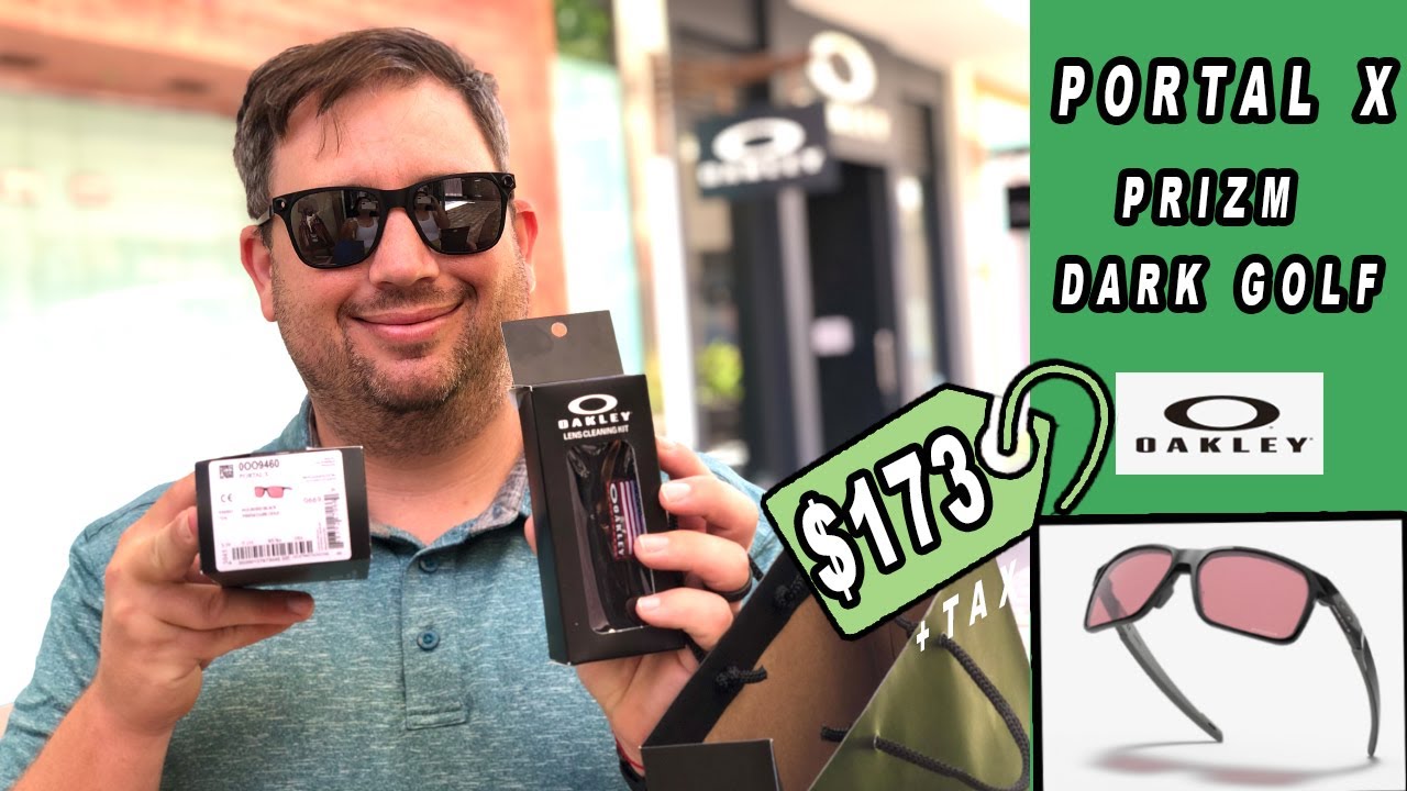 BEST GOLF SUNGLASSES | FIRST IMPRESSIONS |OAKLEY PORTAL X PRIZM DARK GOLF
