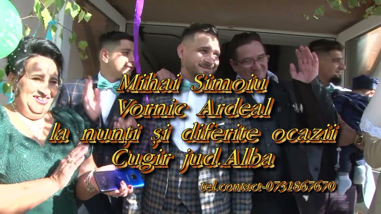 Mihai Simoiu-Vornic Ardeal la nunți -Cugir jud.Alba