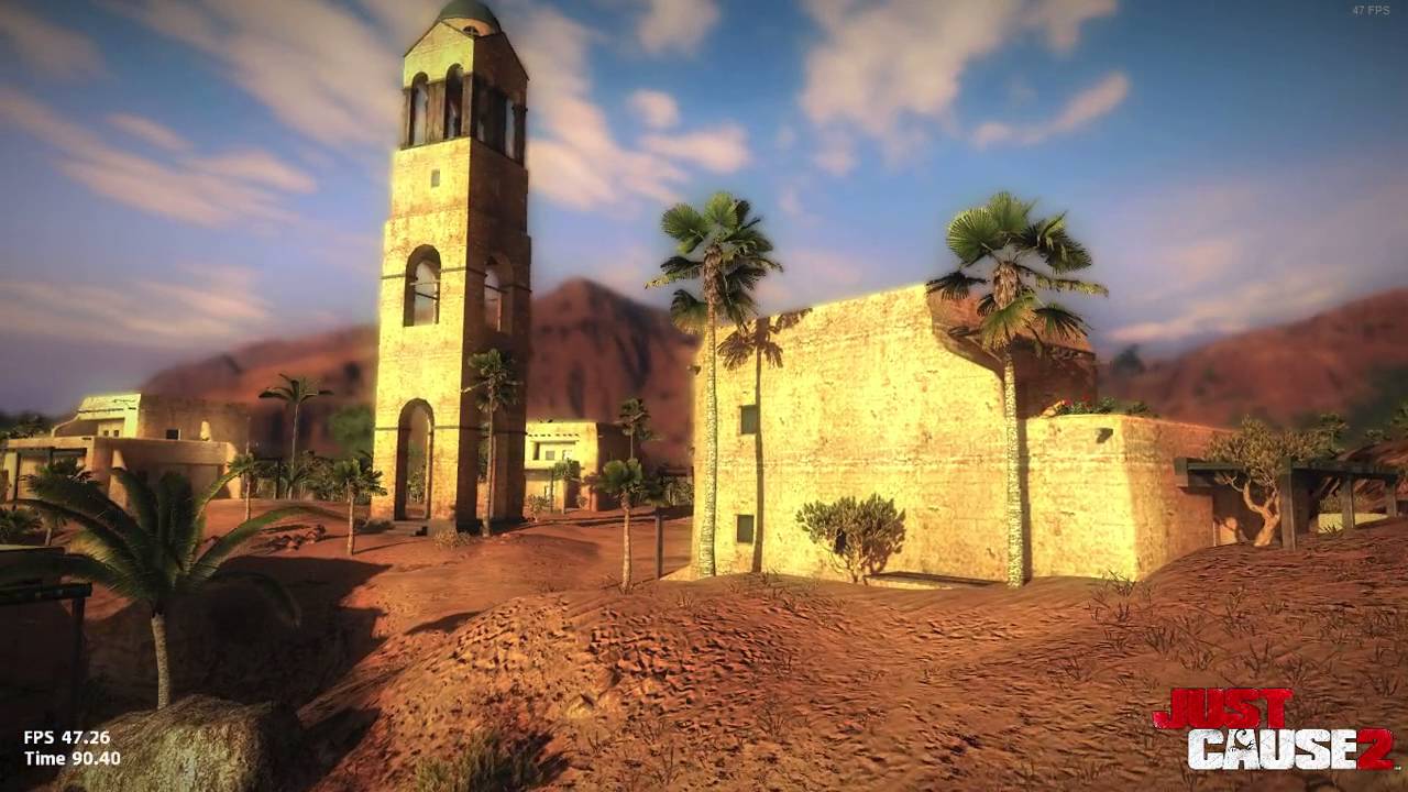 Just Cause 2 Benchmarks - Core i3 4030U + GT 830M