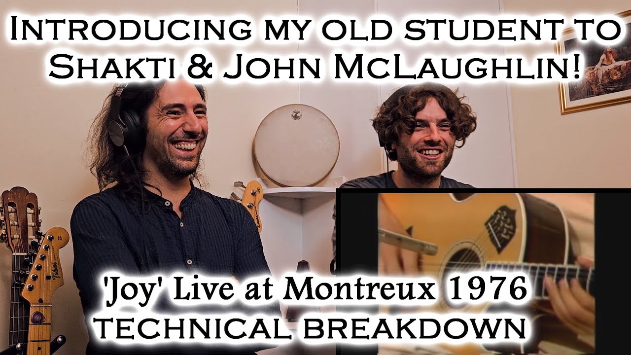 Reaction to Shakti & John McLaughlin 'Joy' Live Montreux 1976 - The Original Indian Classical Guitar