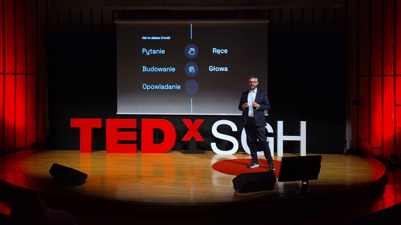 Kiedy słowa nie wystarczają - jak budować sens w 3D | Maciej Kuźmicz | TEDxSGH
