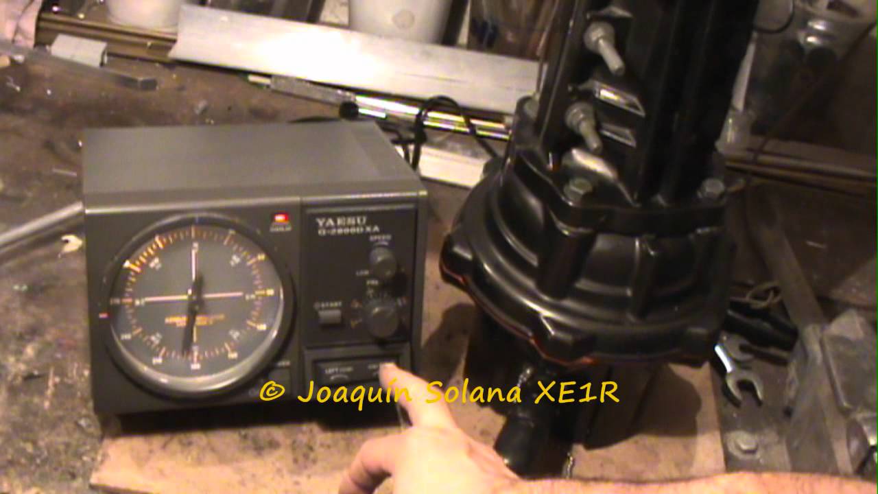 MANTENIMIENTO  ROTOR YAESU G-2800 DXA