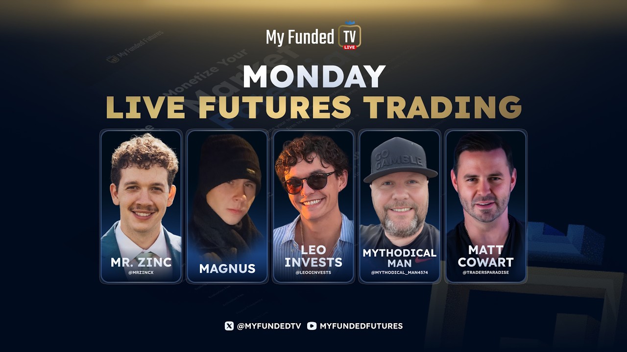 Monday: Live Futures Trading & Market Talk | MyFundedTV 03/09/26