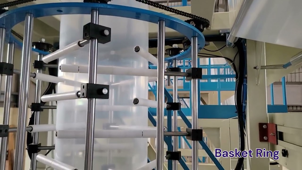 LPE-50SE2｜LLDPE Monolayer Blown Film Machine｜Ice Tube & Rice Bag Film Extrusion | CHYI YANG