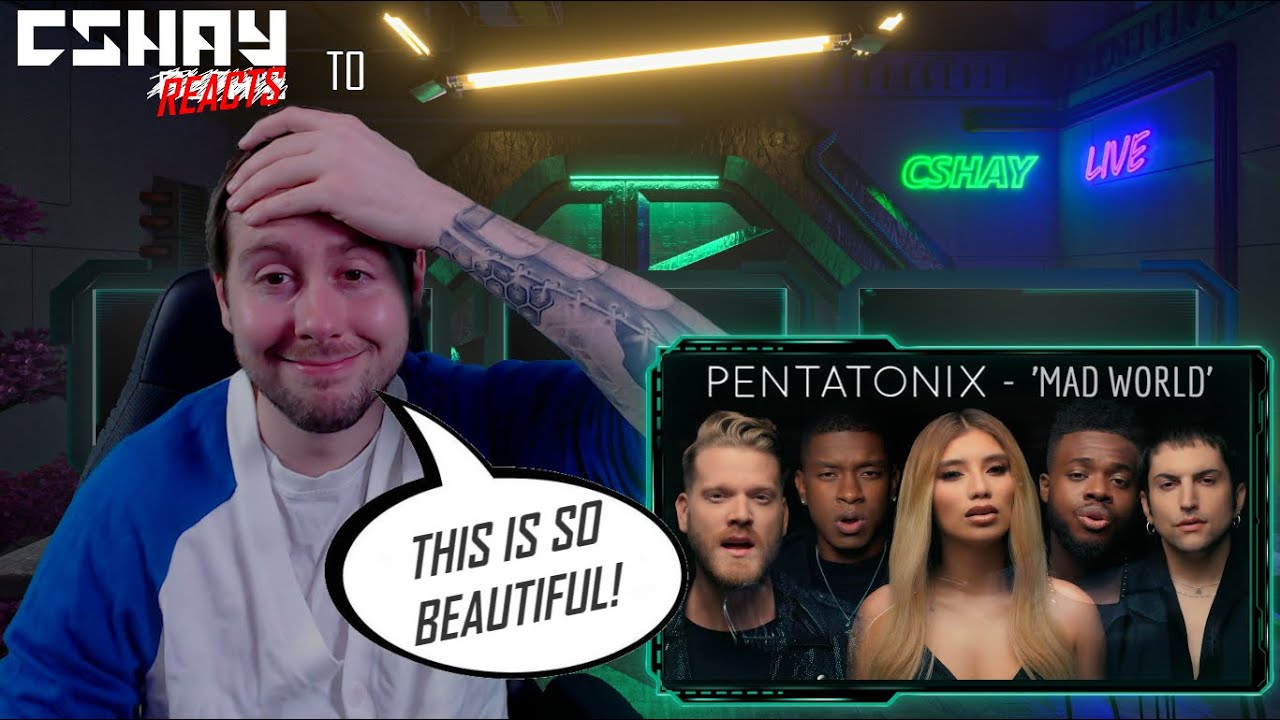 THIS IS SO BEAUTIFUL! | Shay Reacts | Pentatonix - Mad World