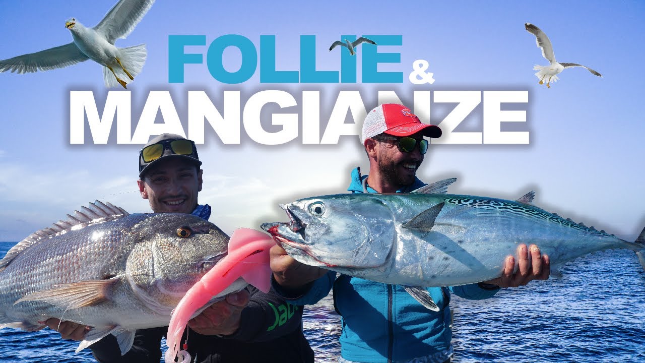 SPINNING sulle MANGIANZE & VERTICAL in ADRIATICO; tonni alletterati e dentice enorme dal gommone!
