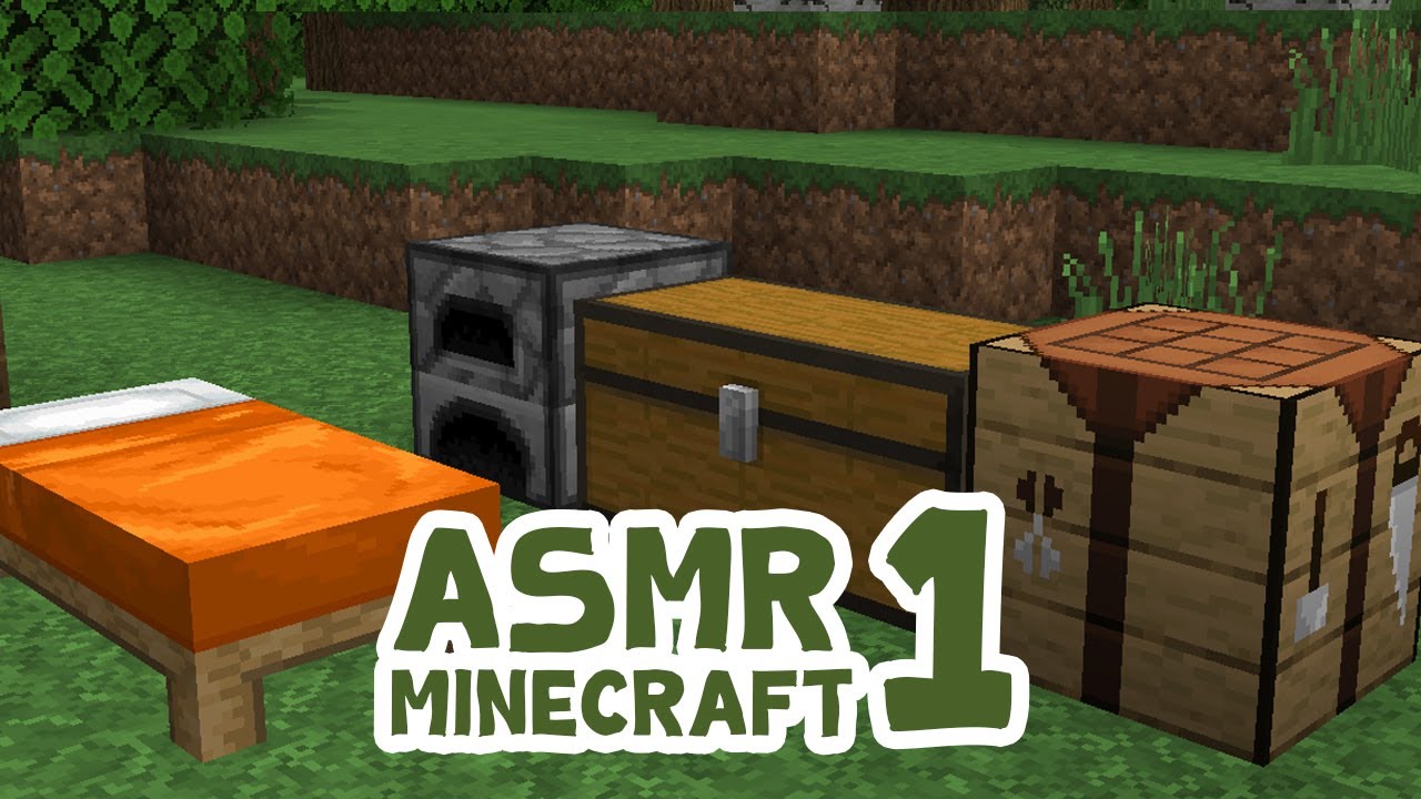 ASMR Minecraft 1 | เสียงกระซิบ (ไทย,Binaural,Gaming)