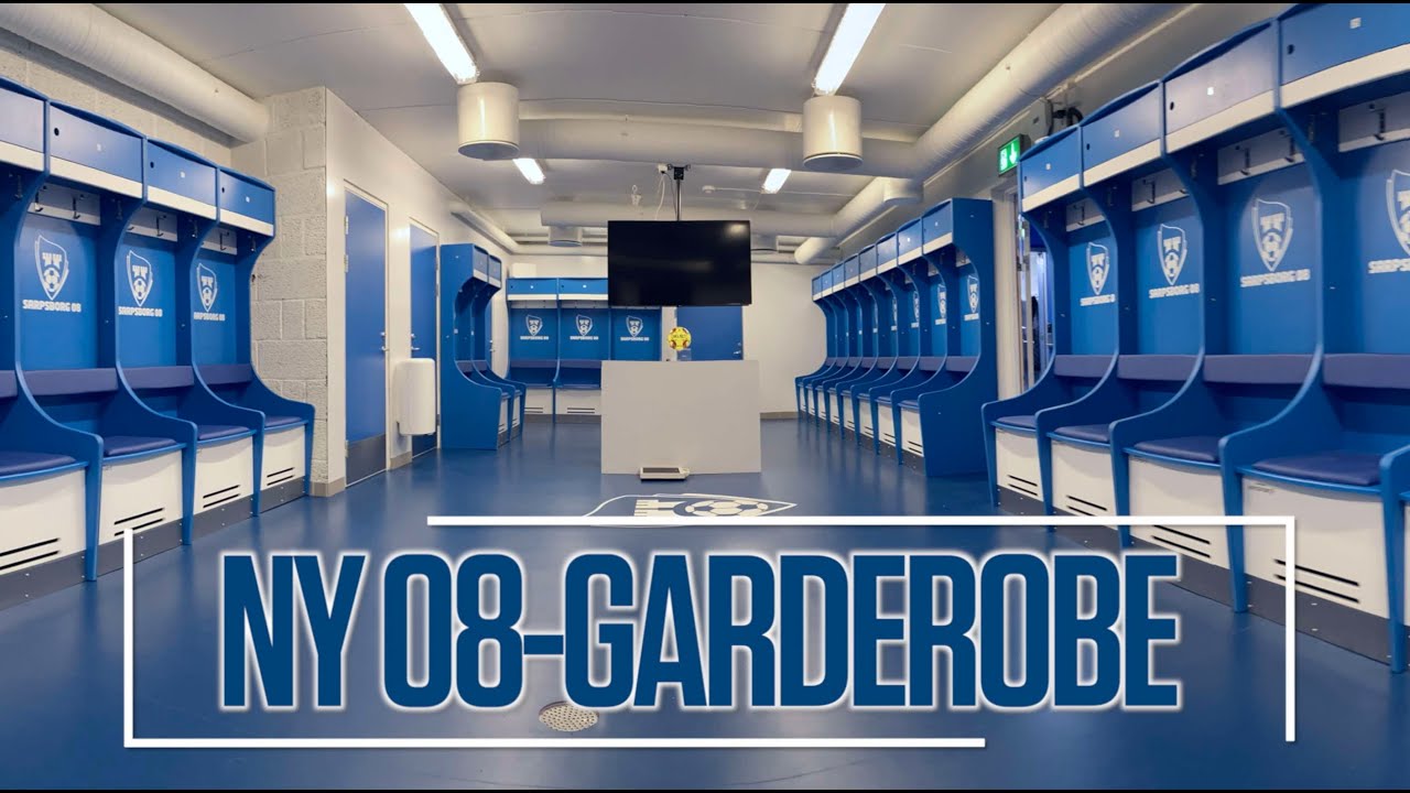 Omvisning i den nyoppussede Sarpsborg 08-garderoben