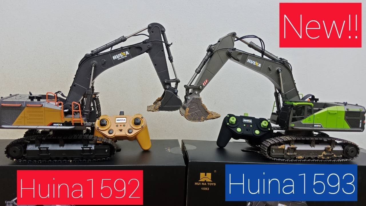 ทดสอบแรงขุด Huina1592 VS Huina 1593
