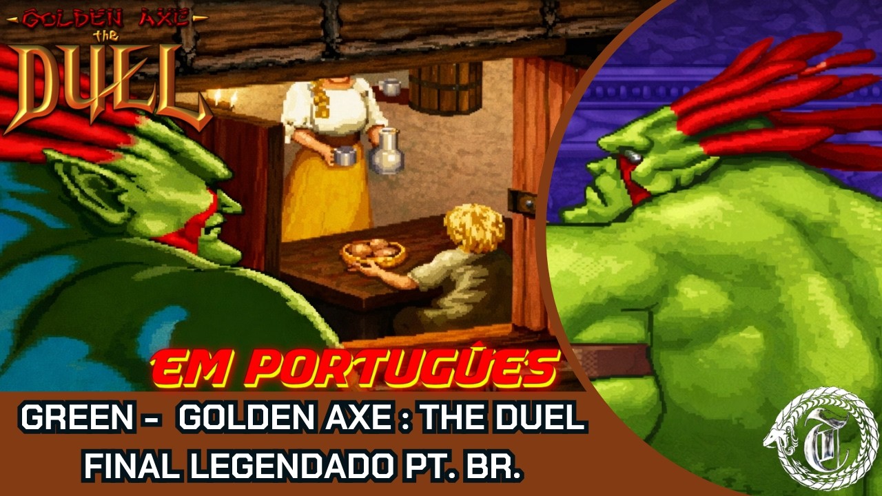 GREEN - GOLDEN AXE: THE DUEL (1994) - Final Legendado Português pt. br.