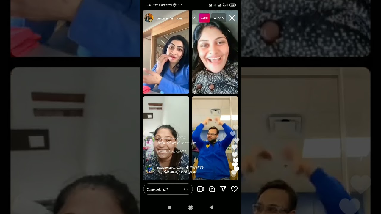 Krishna Patel  Instagram live vs American boy //😂American boy ko sikhaya halava 🤣
