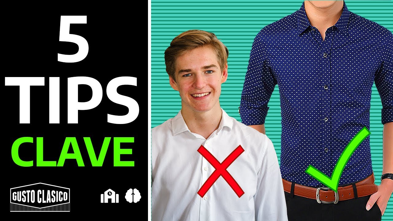 Cómo vestir una camisa | 5 puntos clave