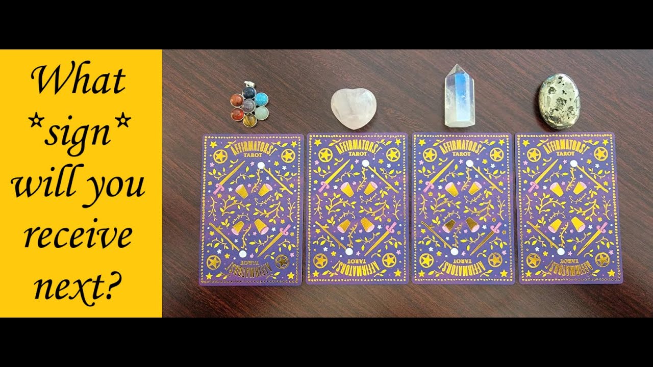 PICK A CARD: What *sign* will you receive next? (and what does it mean?)