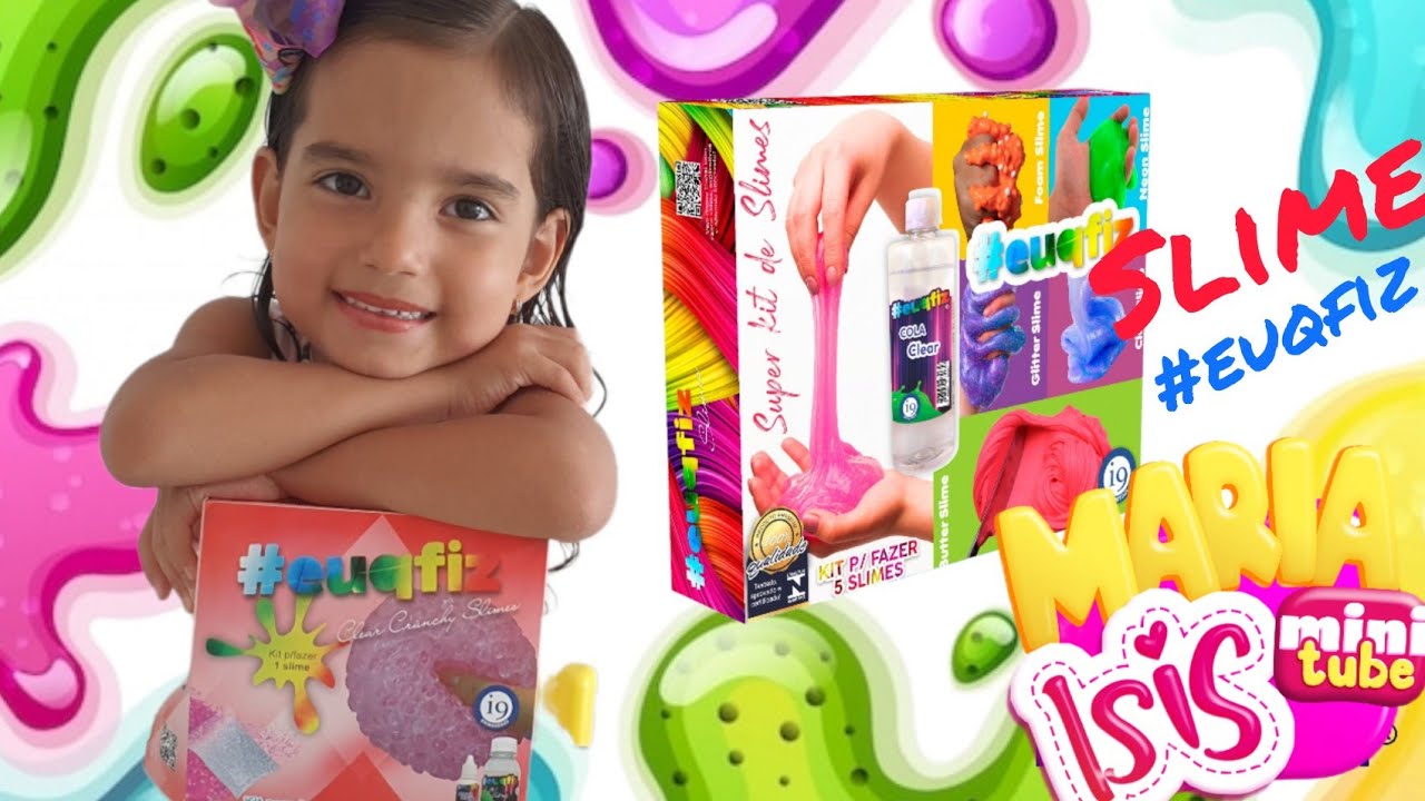 FAZENDO SLIME DO KIT EUQFIZ
