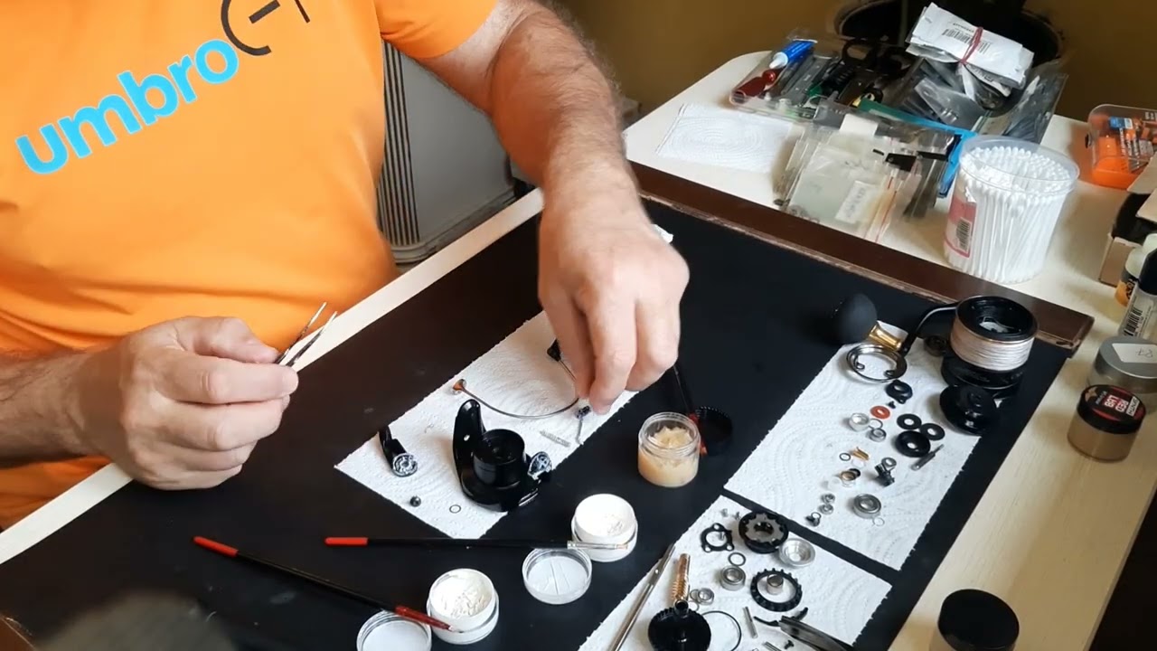 Shimano 21 Sustain C5000XG. Регулировка люфтов. Часть 2.