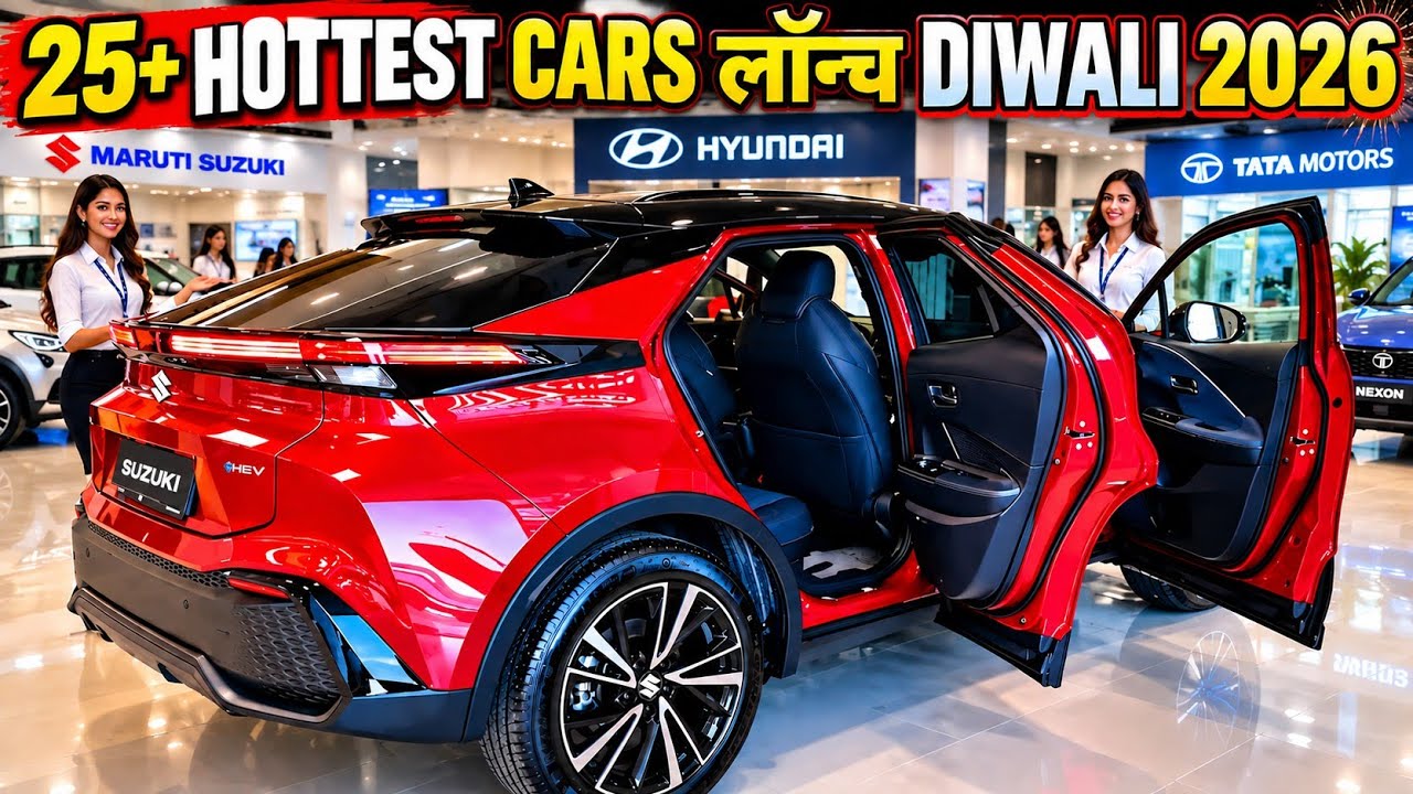 25+ Hottest Cars Launches in Diwali 2026 | Upcoming Cars Launch in India 2026