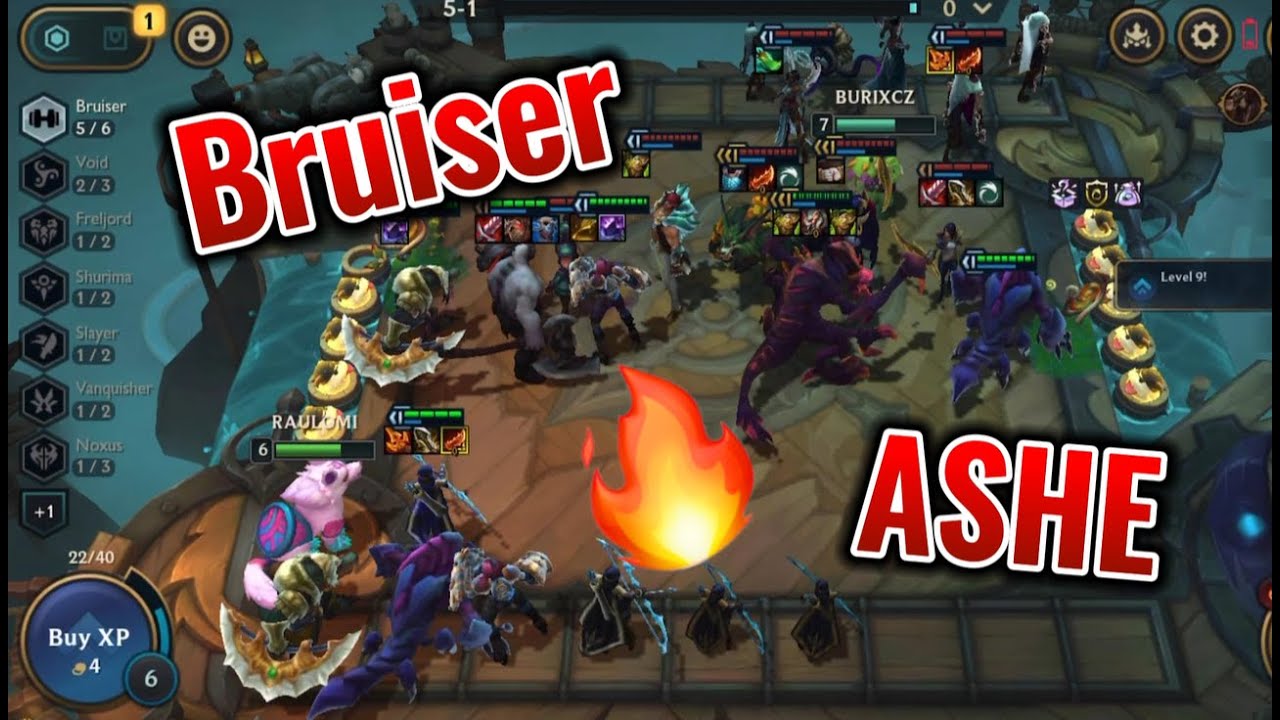 Bruiser Ashe | LOL TFT: Teamfight Tactics