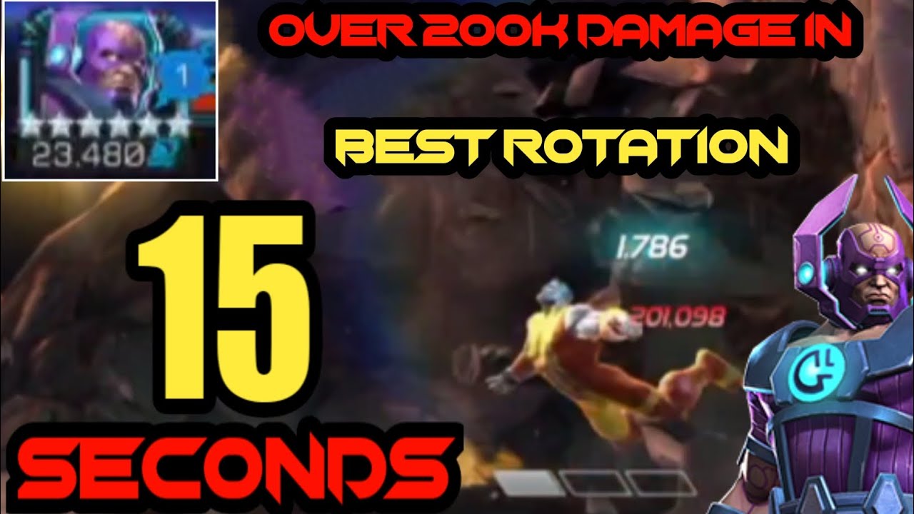 How To GALAN Like a God! Over 200K Damage In 15Seconds | Marvel Contest of Champion